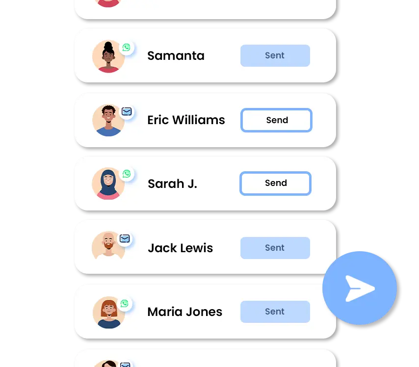 Automate Every Follow-Up Effortlessly from One Dashboard!